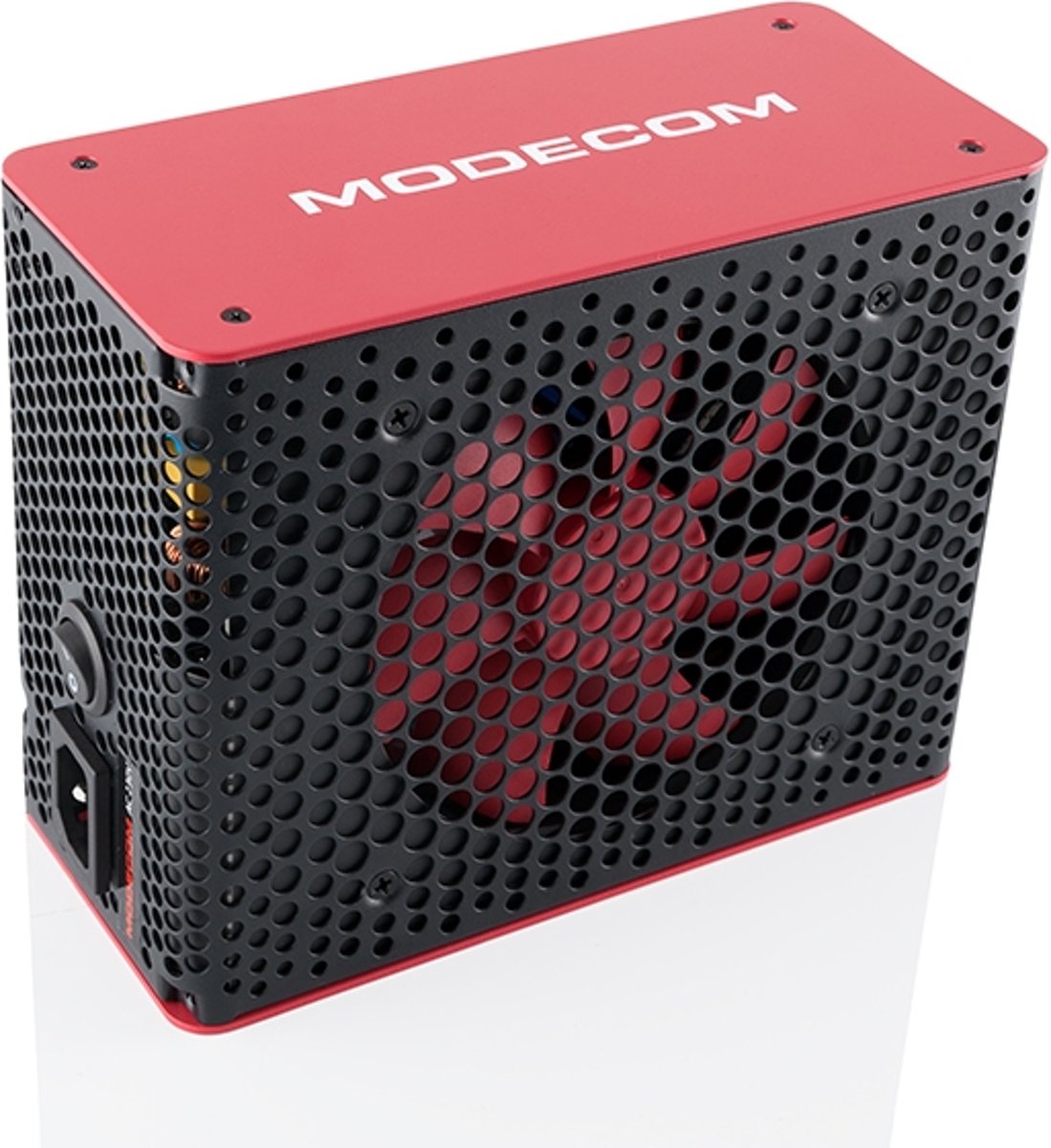 Modecom Volcano power supply unit 750 W ATX Zwart, Rood