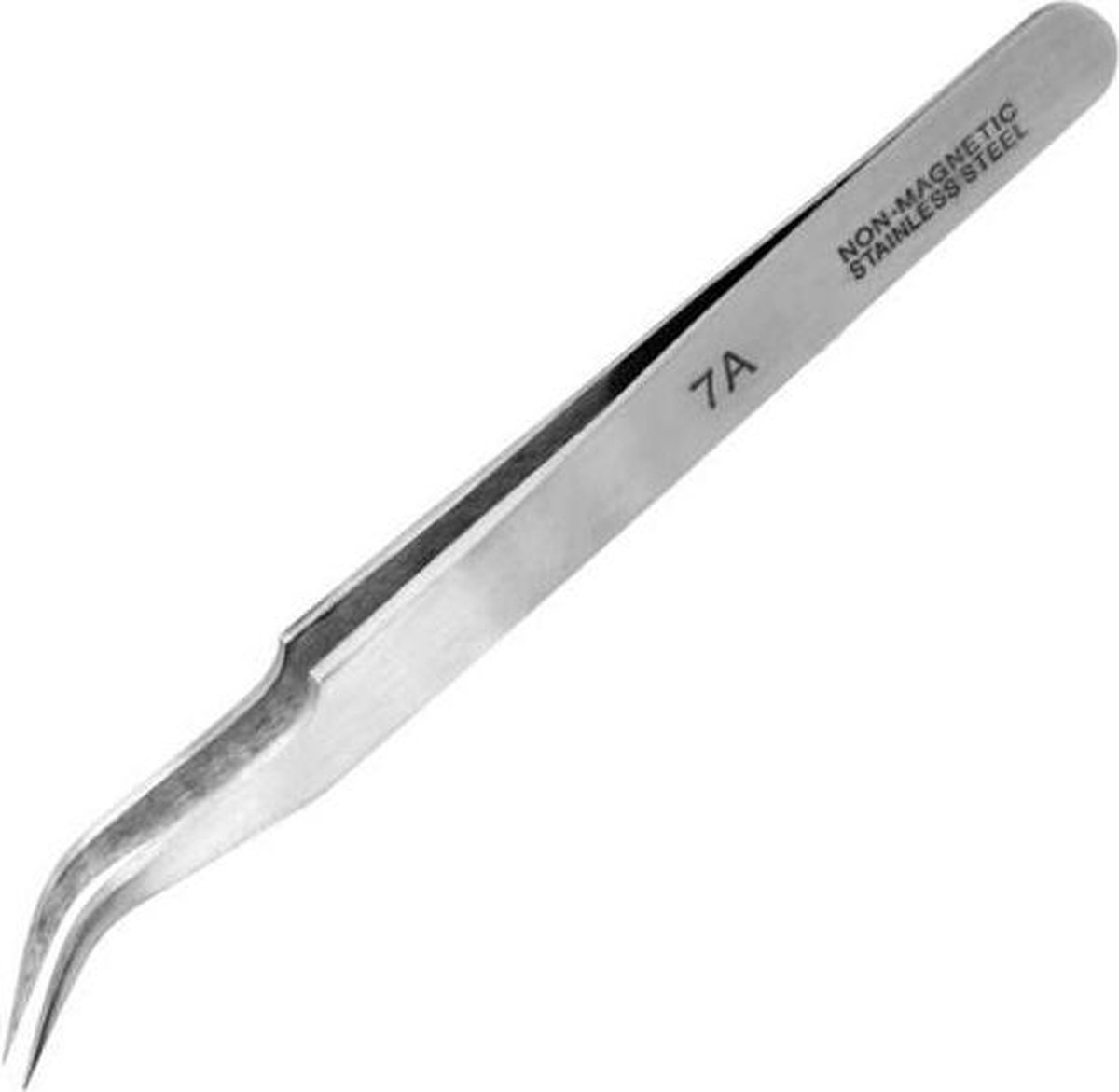 ModelCraft PTW2185/7 Extra Fine Curved Stainless Steel Tweezers (115mm) Gereedschap