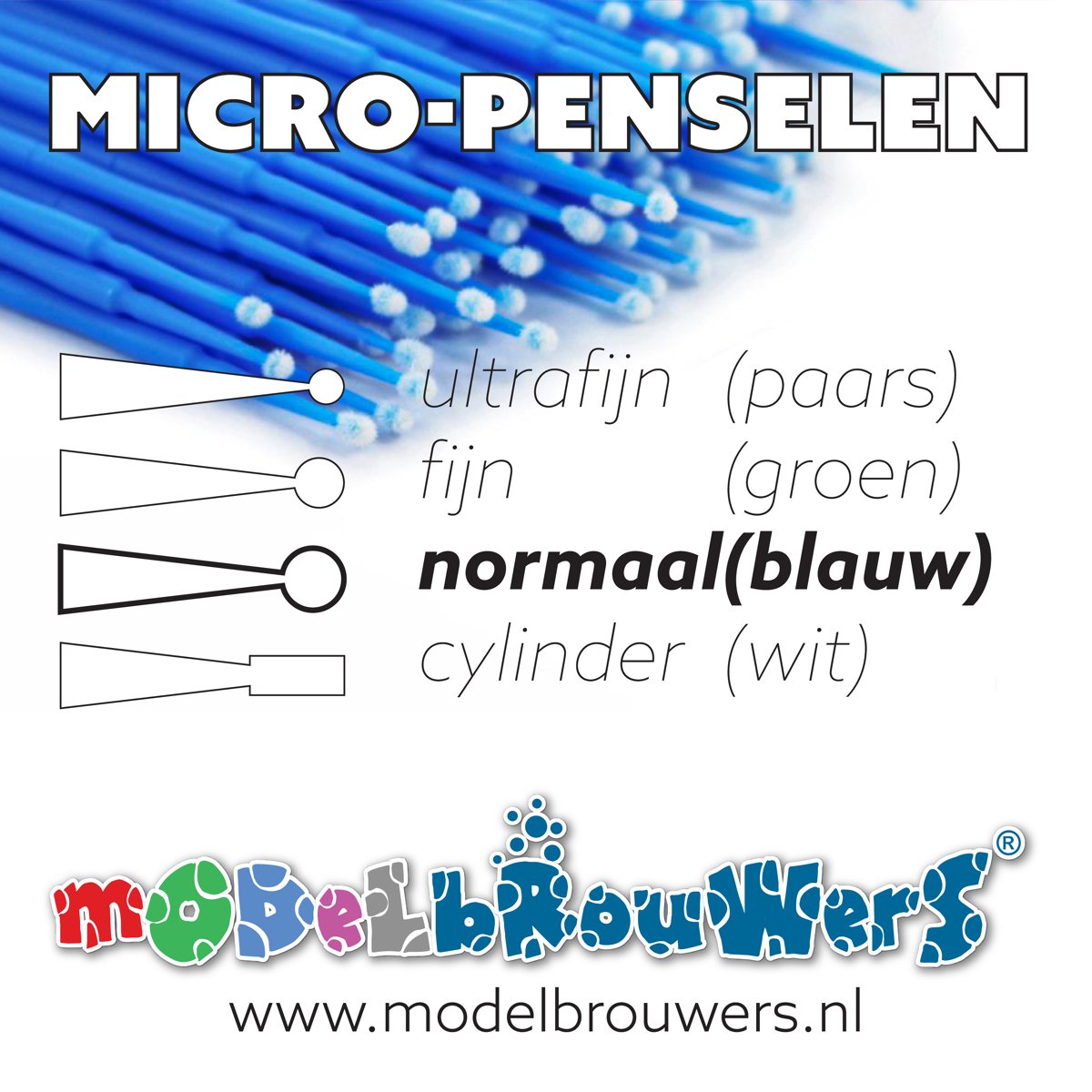 Micro-penselen normaal