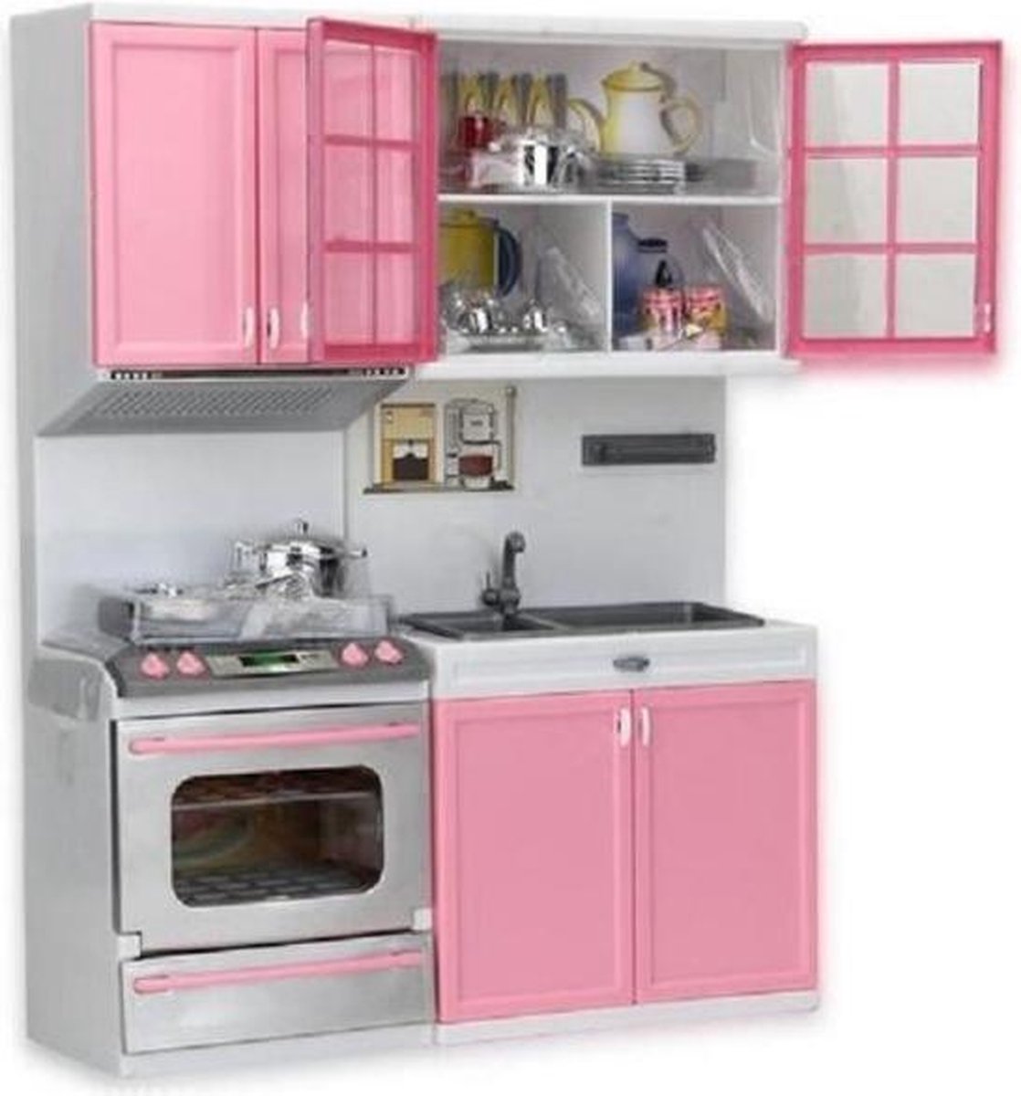 MOdern Kitchen Mini Speelgoedkeuken Roze