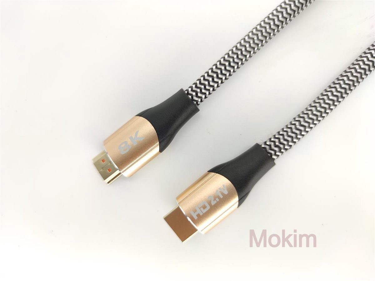 Hdmi Kabel 8K, Hdmi 2.1 Kabel, 8K 1.5 meter Hdmi Kabel, 8K @ 60Hz, 4K 120Hz, 48Gbps