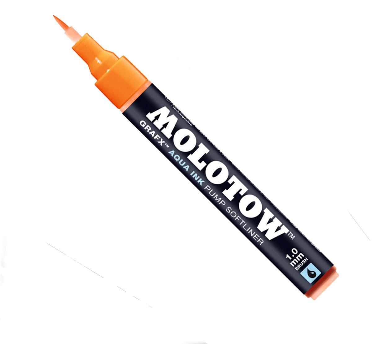 Molotow 1 mm Aqua Pump Softliner - Oranje