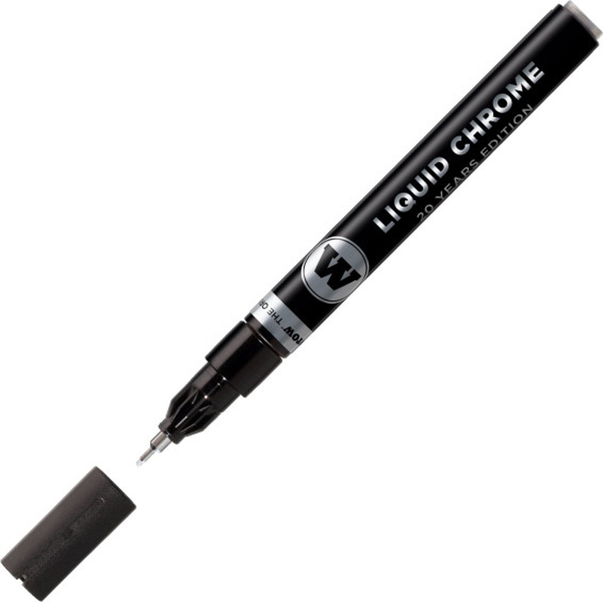 Molotow Liquid Chrome Marker - 1 mm - Stift met zilver spiegeleffect