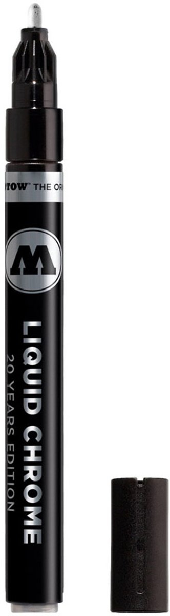   Liquid Chrome Marker - 2 mm - Stift met zilver spiegeleffect