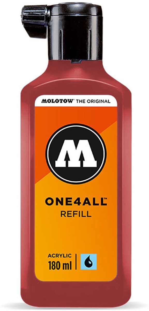   ONE4ALL™ - 180ml Bordeaux Rode navul Inkt op acrylbasis