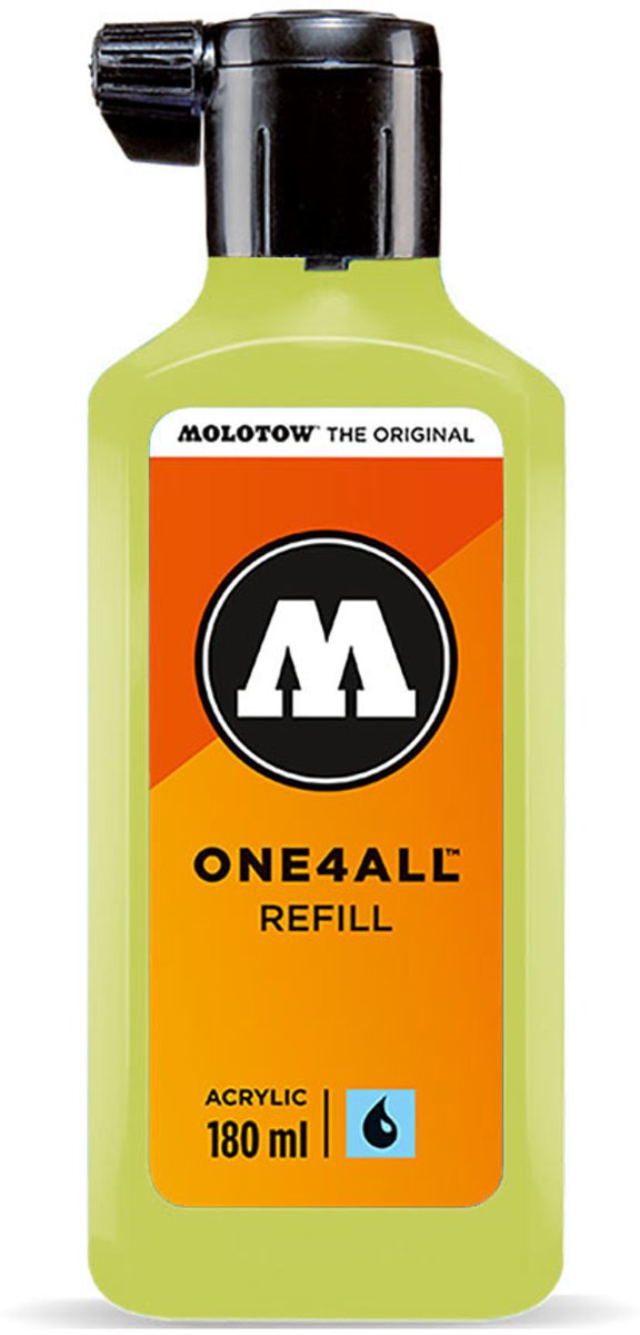   ONE4ALL™ - 180ml Gifgroene navul Inkt op acrylbasis