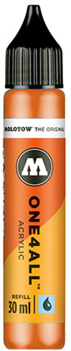 Molotow ONE4ALL™ - 30ml oranje navul Inkt op acrylbasis