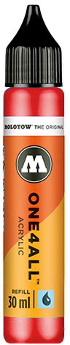 Molotow ONE4ALL™ - 30ml rode navul Inkt op acrylbasis