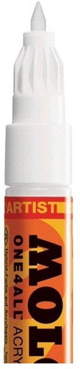 Molotow acryl stift - ONE4ALL 1 mm - Wit