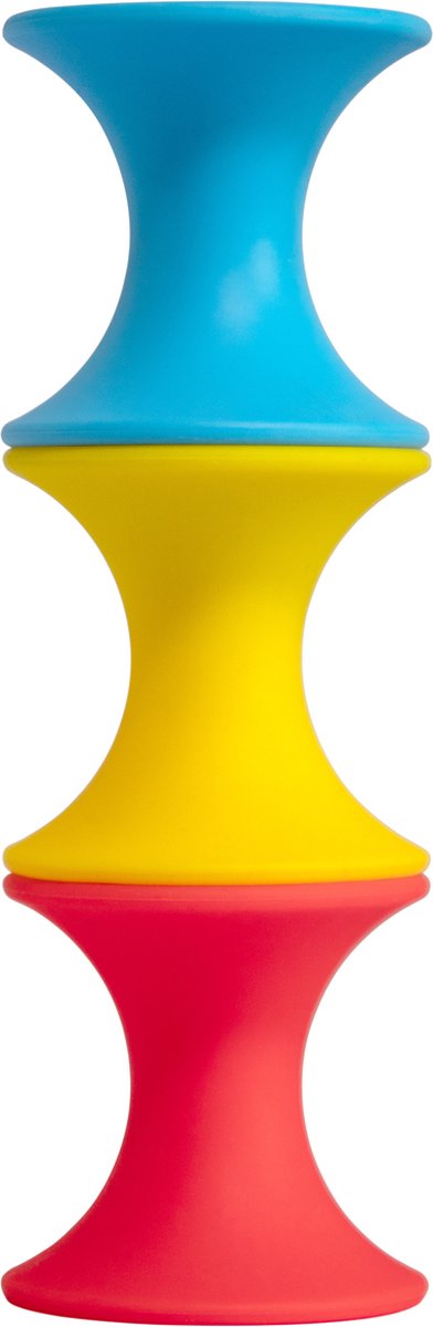 TULU / SET 3 STUKS Primaire kleuren diam.5cm, in doos, 0+