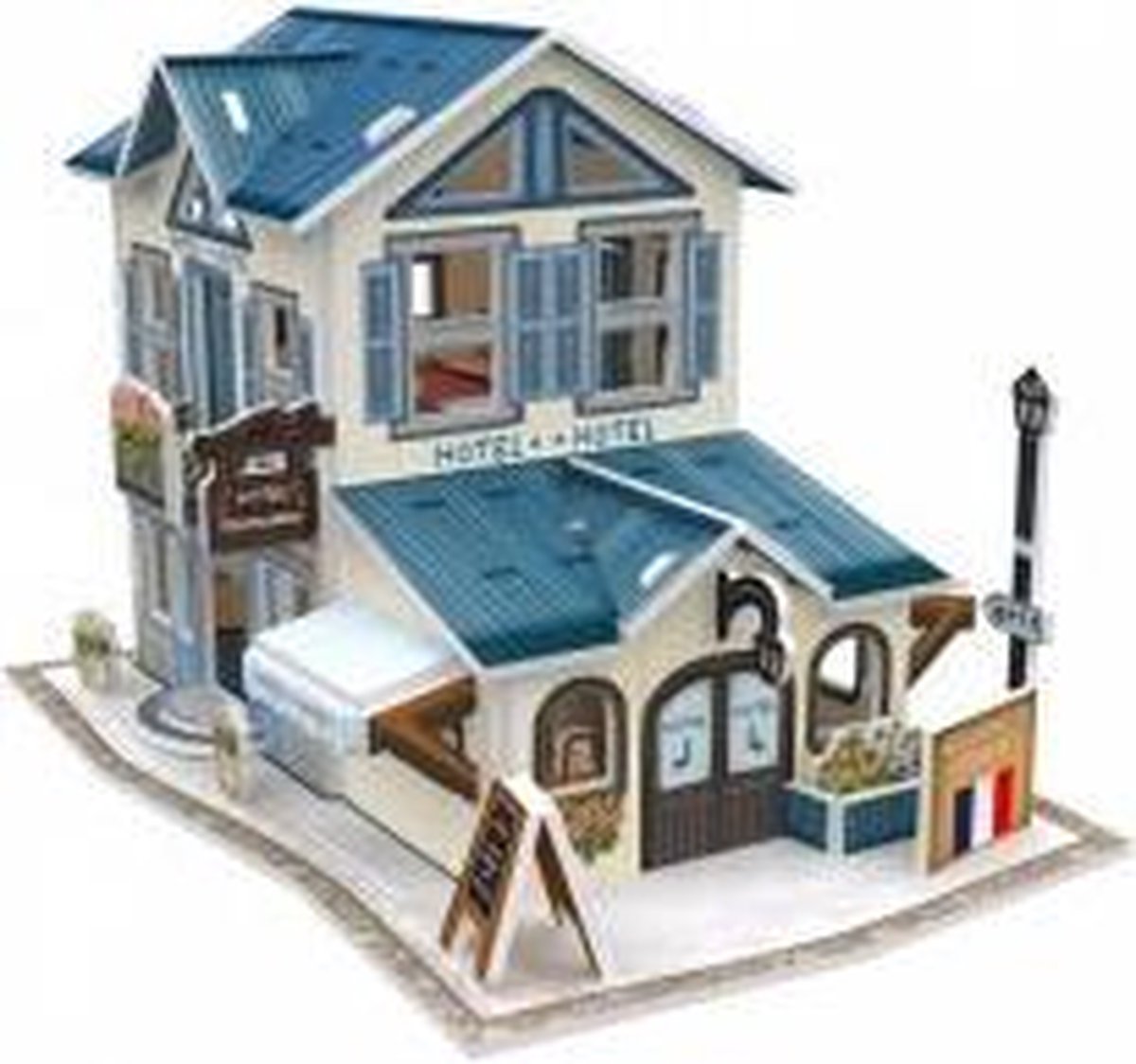 3D Puzzel Volwassenen - Puzzels - Hobby - Legpuzzel - Landen - Hotel in Frankrijk