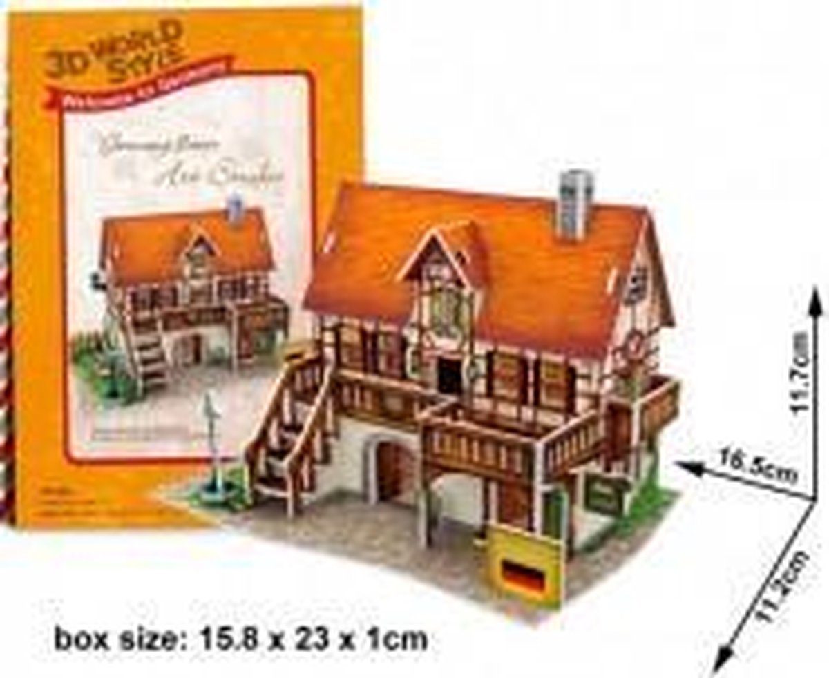 3D Puzzel Volwassenen - Puzzels - Hobby - Legpuzzel - Landen - Kunst Atelier in Duitsland