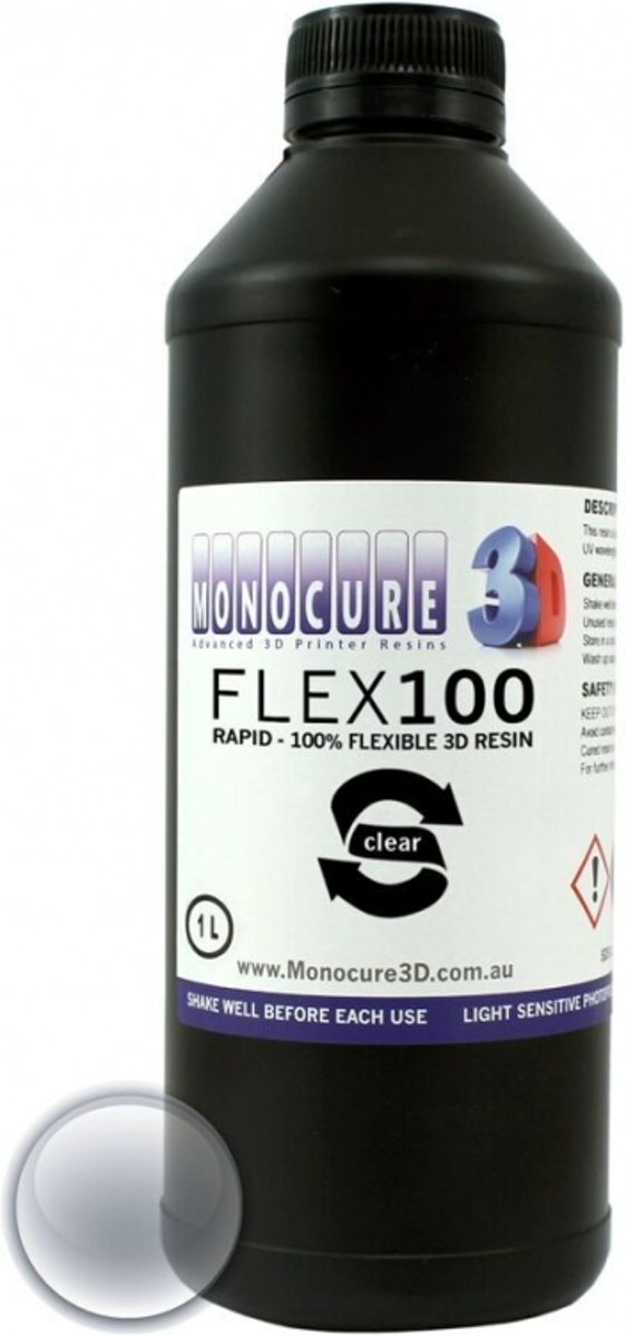 Bekijk groter Rapid FLEX100™ - 1000 Ml - Clear