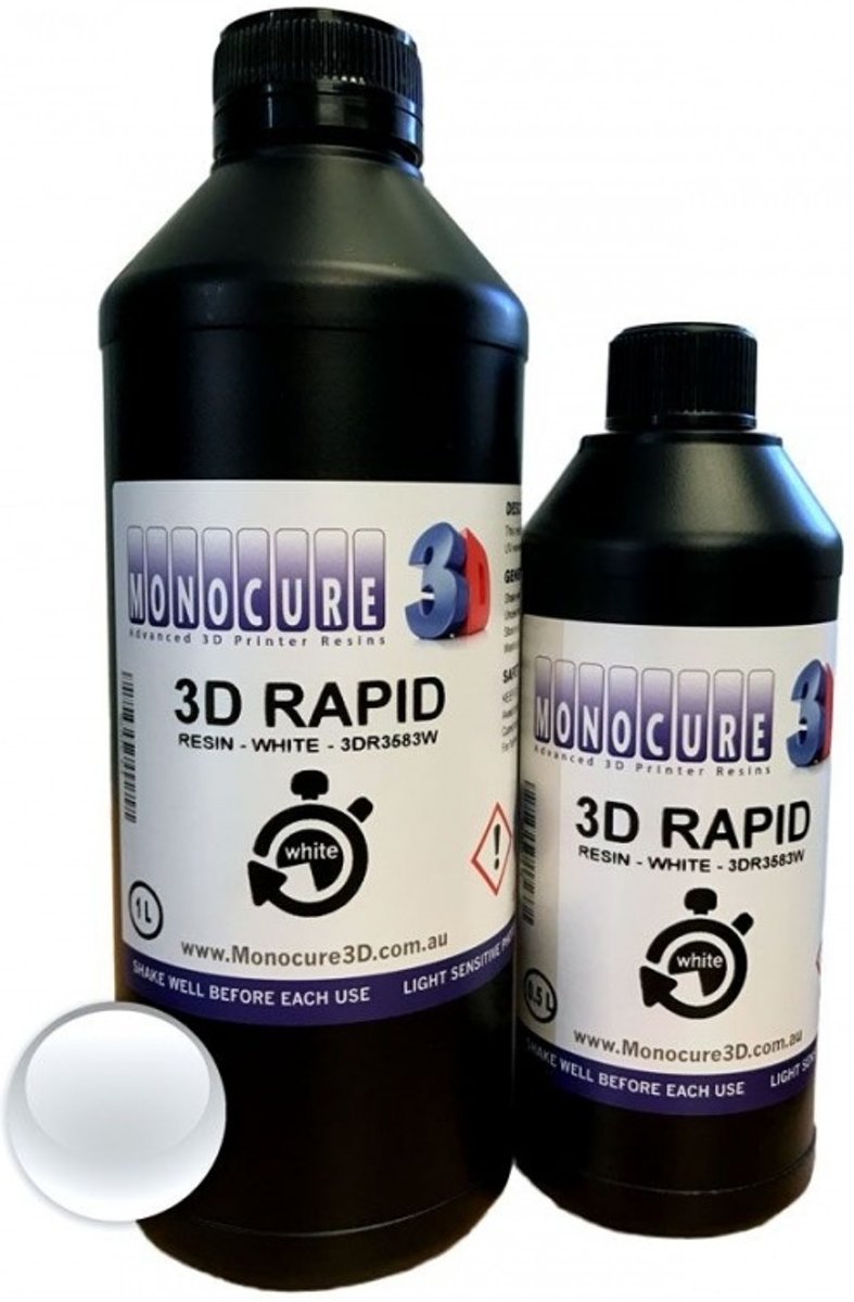 Monocure 3D Rapid Resin - 500 Ml - White