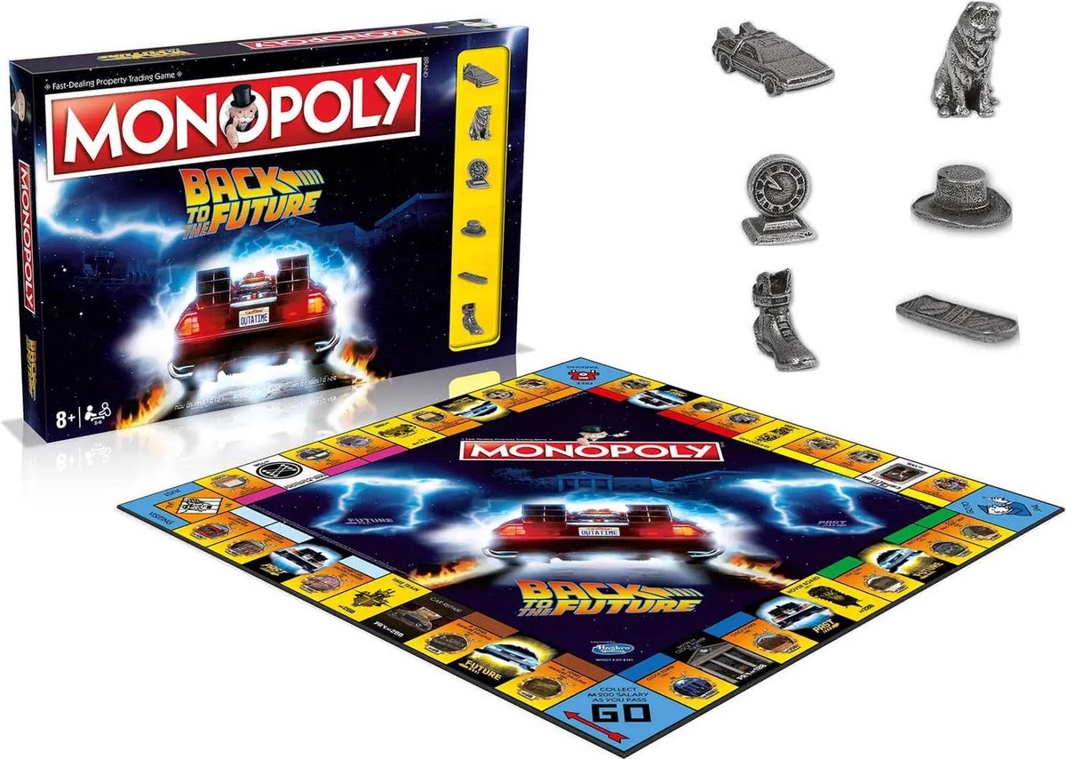 Monopoly Back To The Future (Engels)