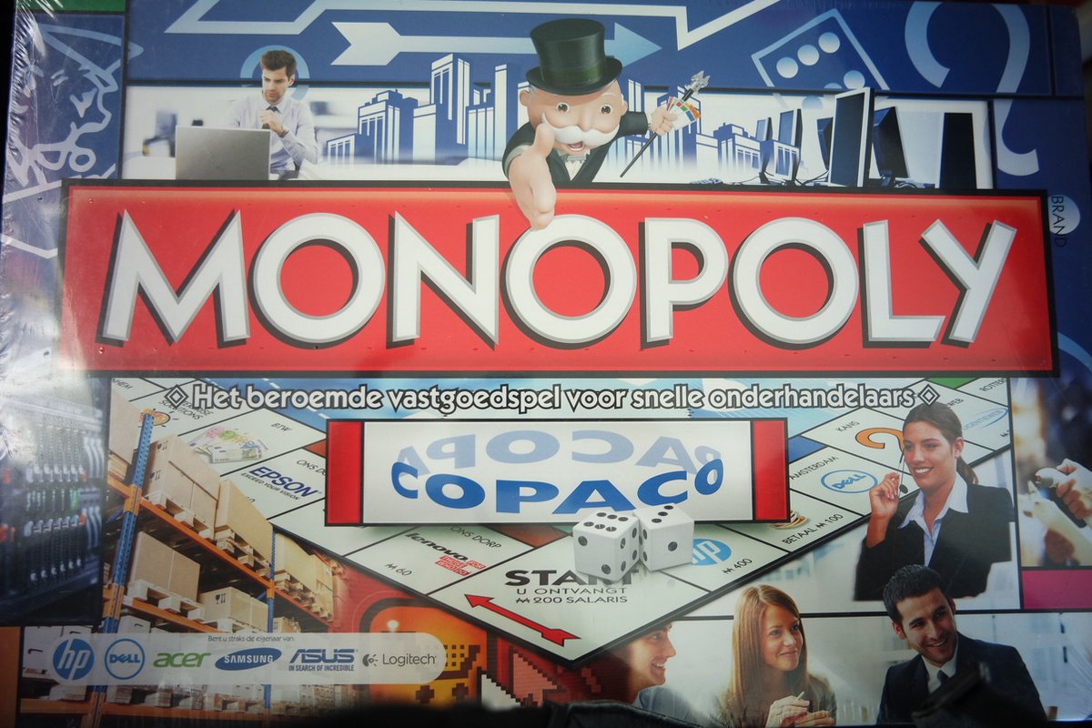 Monopoly Copaco Vastgoedspel voor snelle onderhandelaars