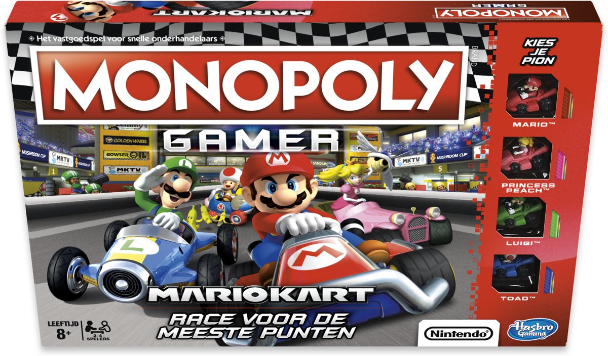 Monopoly Gamer Mario Kart  - Bordspel