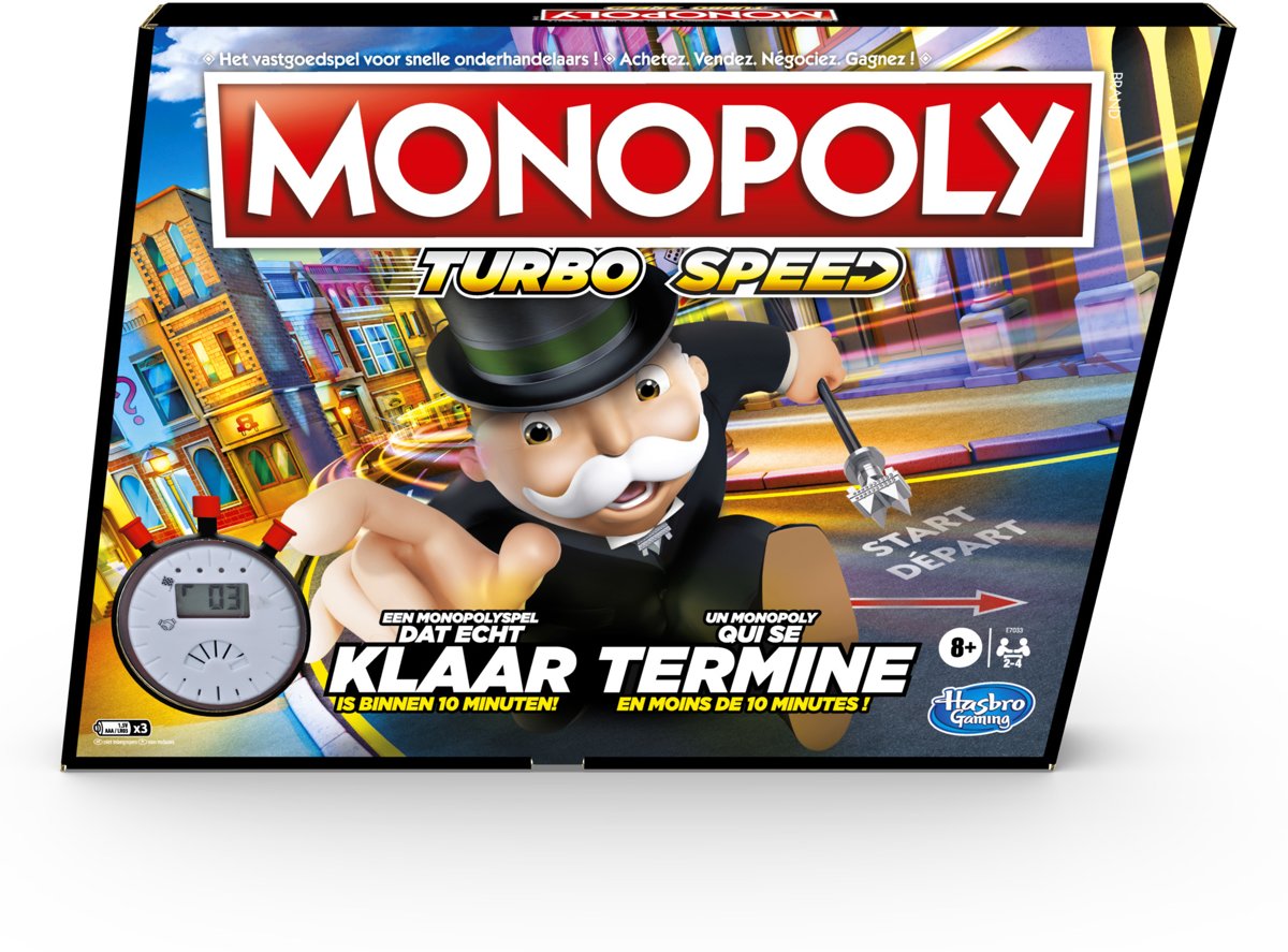 Monopoly Speed Belgische Editie - Bordspel