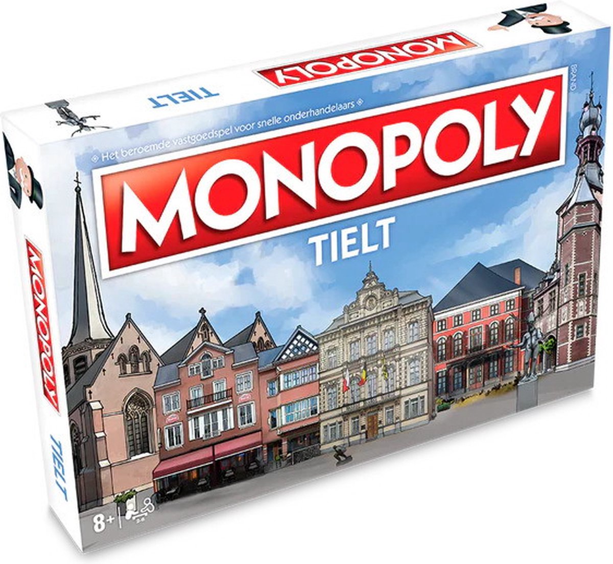 Monopoly Tielt - Gezelschapsspel - Min leeftijd 8 jaar - 2 tot 6 spelers