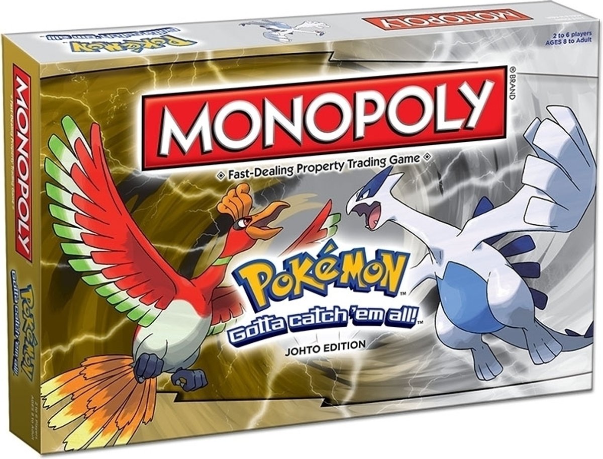 Pokemon Monopoly Johto Edition