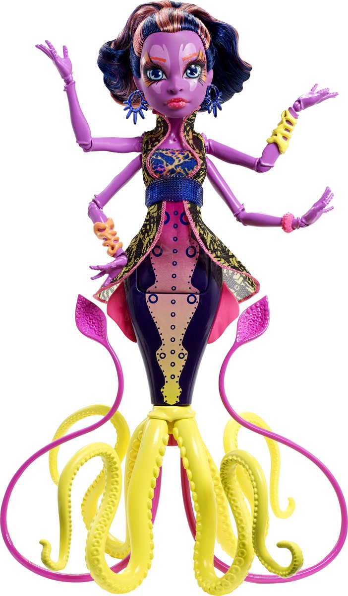 Monster High - Groot Griezelrif Kala Merri - Modepop