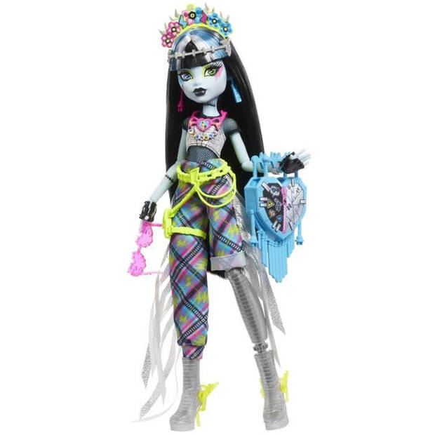 Monster High-Frankie Stein pop Monster Fest-pop en accessoires HXH79