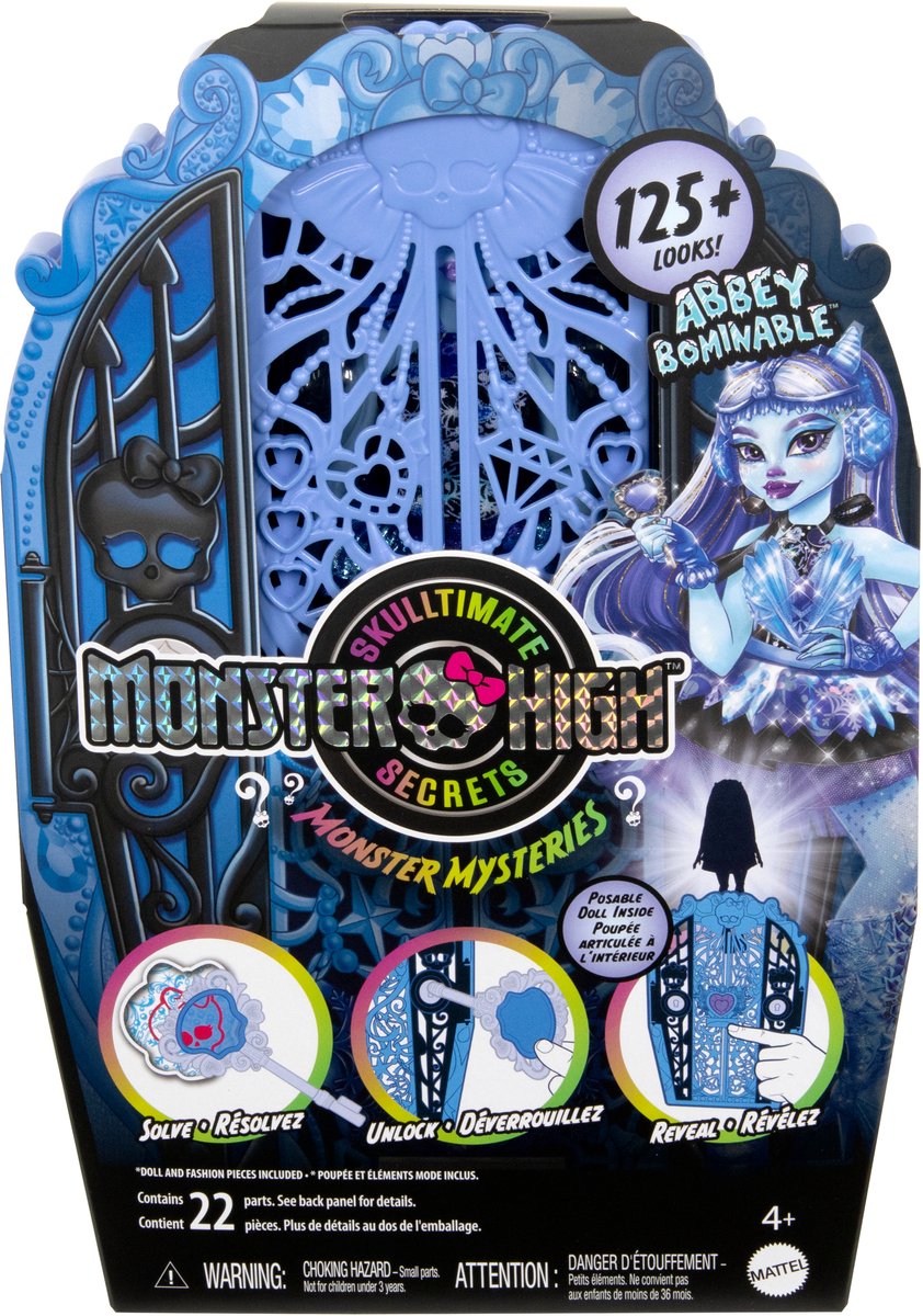 Monster High Skulltimate Secrets Abbey Bominable Pop