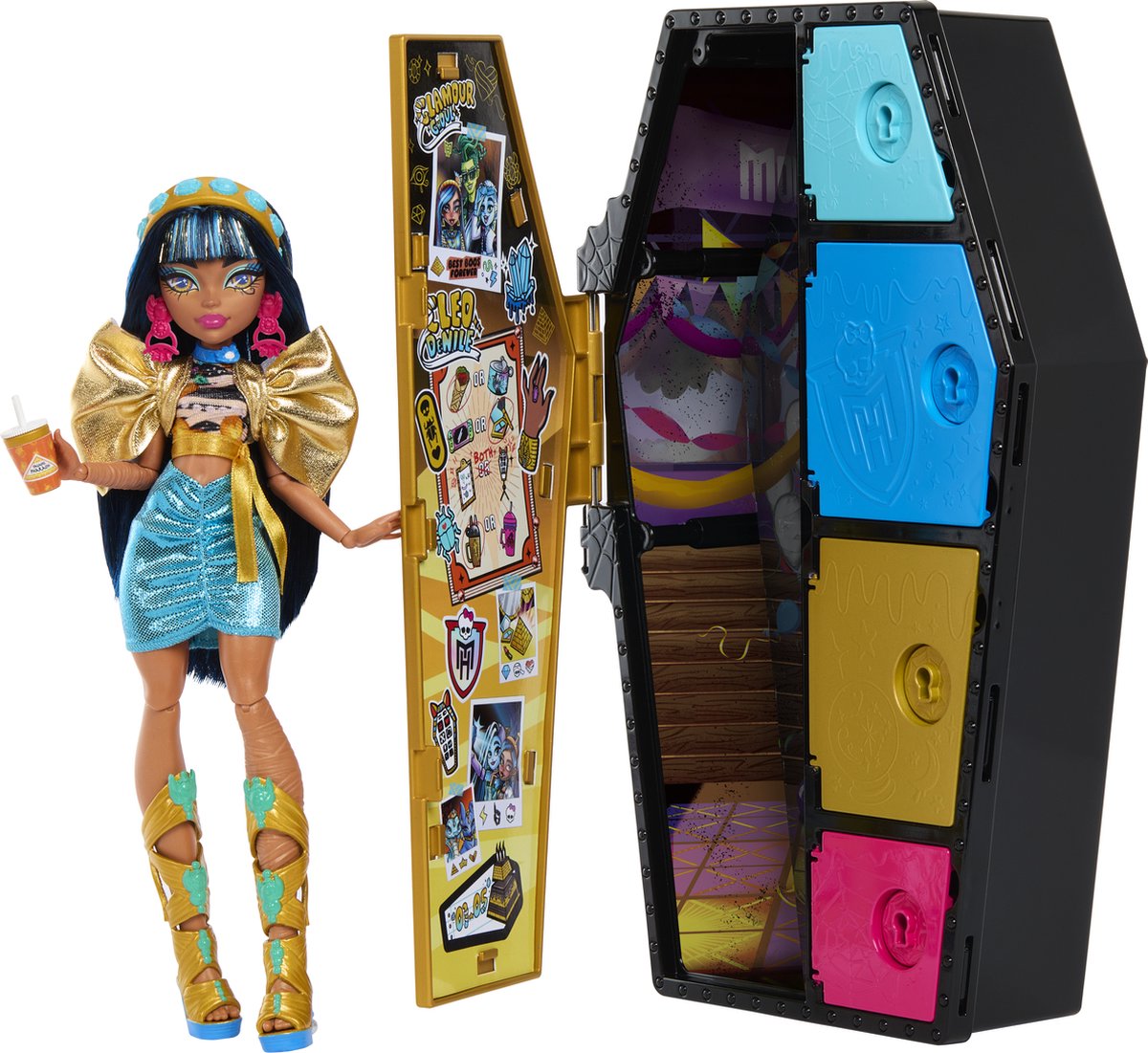 Monster High Skulltimate Secrets Cleo De Nile - Pop