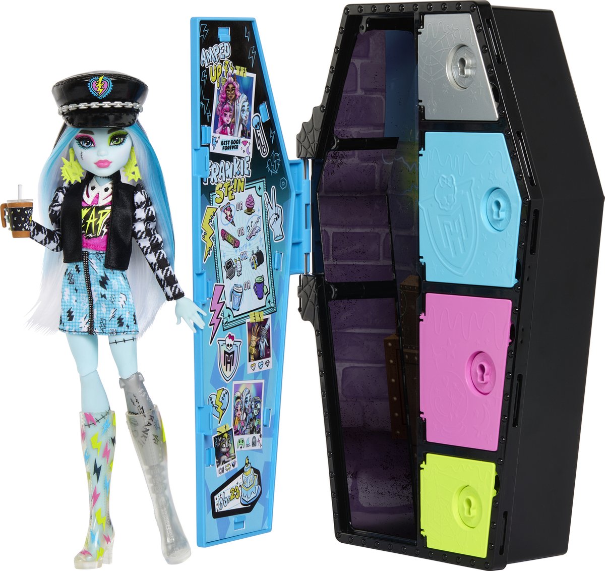 Monster High Skulltimate Secrets Frankie Stein - Pop