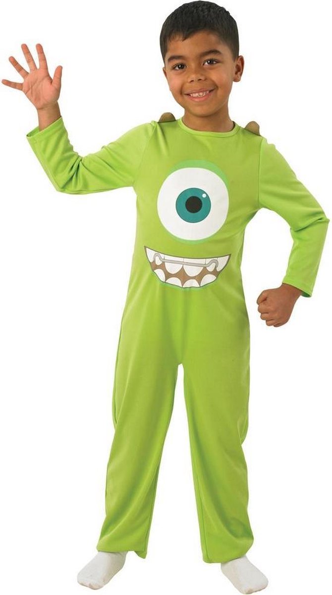 Monsters Inc Childrens/Kids Mike Costume (Green)