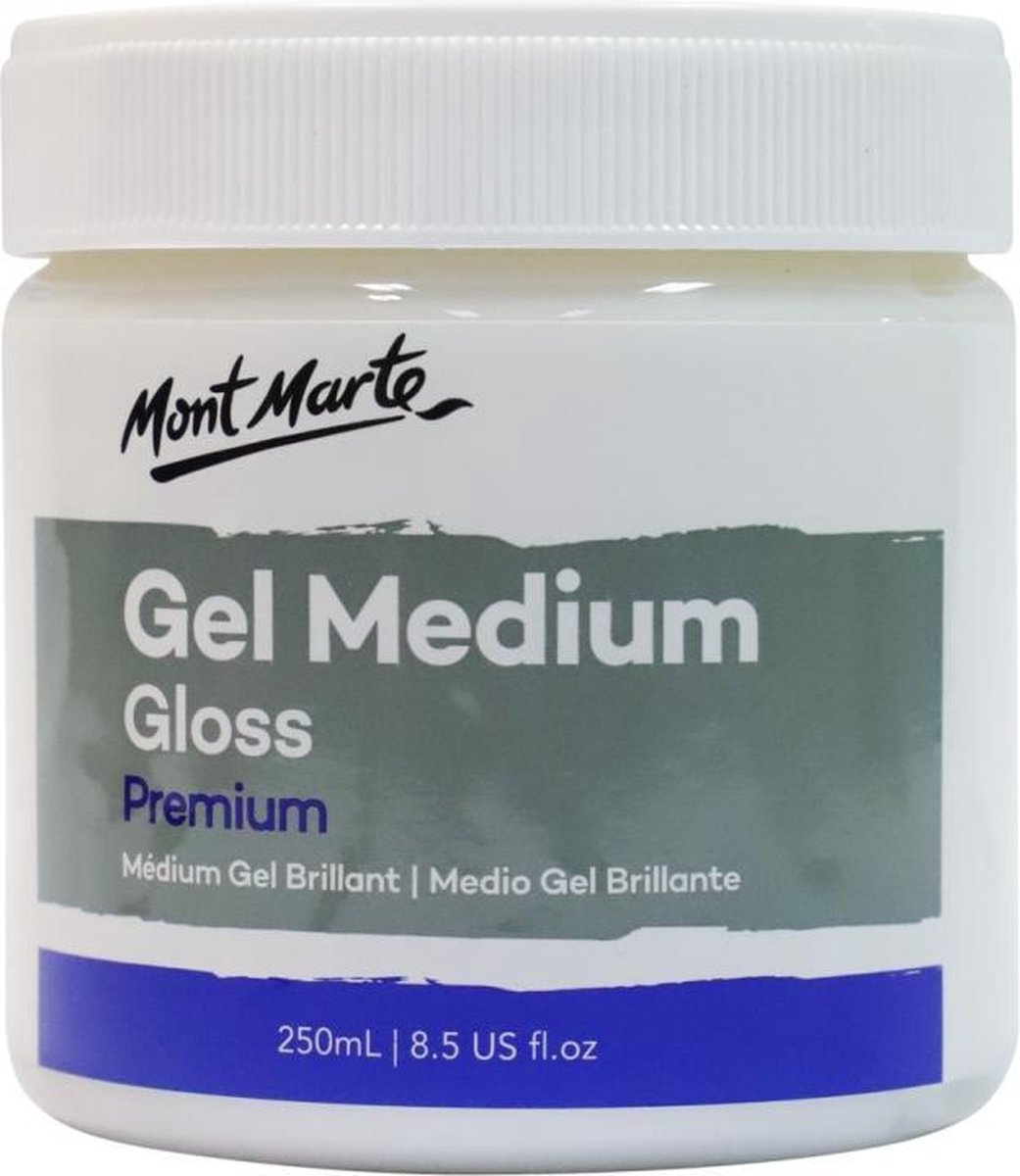  ® Premium Gel Medium Gloss 250ml - glansafwerking schilderen