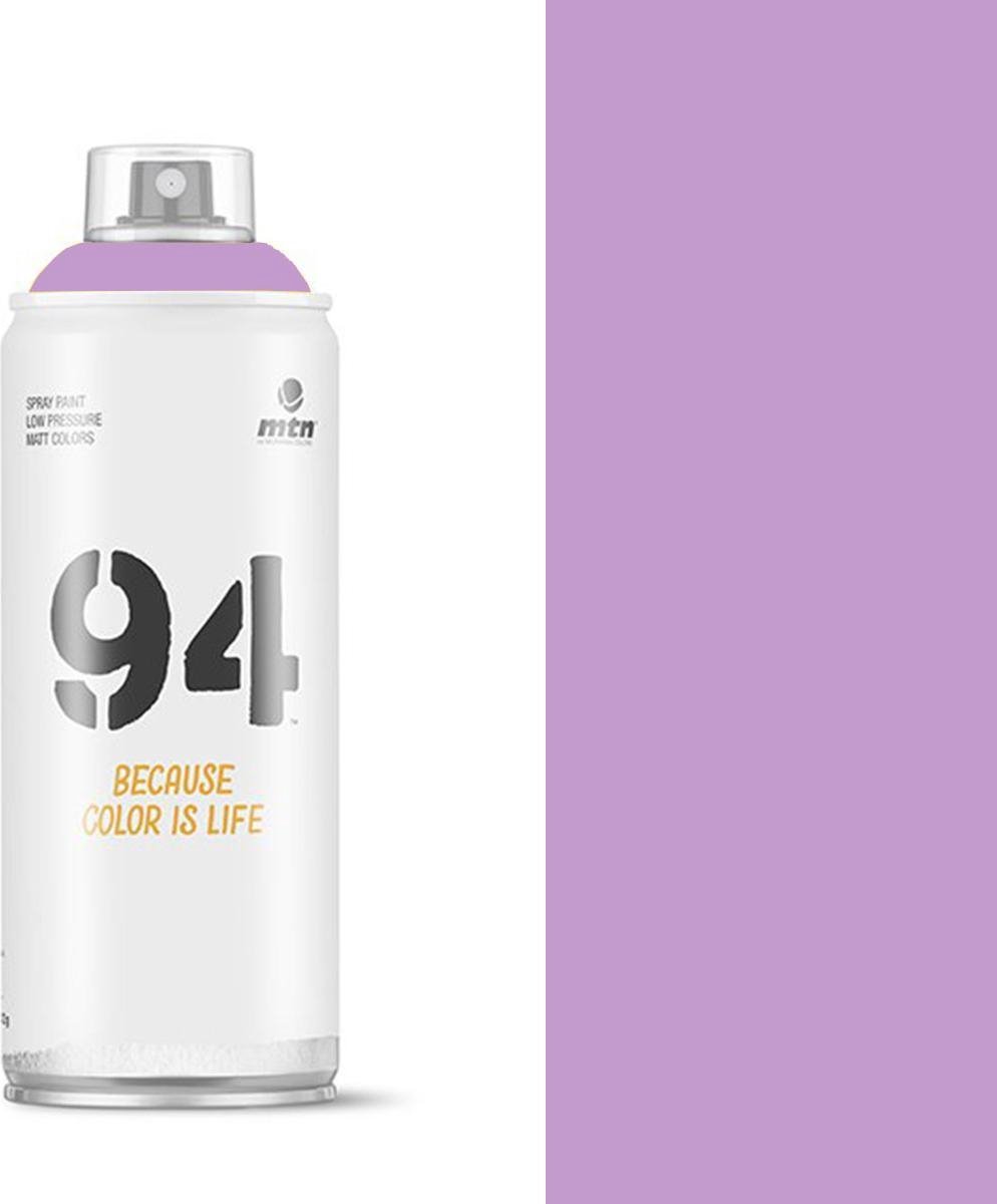 MTN94 Bischop Violet spuitverf - 400ml lage druk en matte afwerking