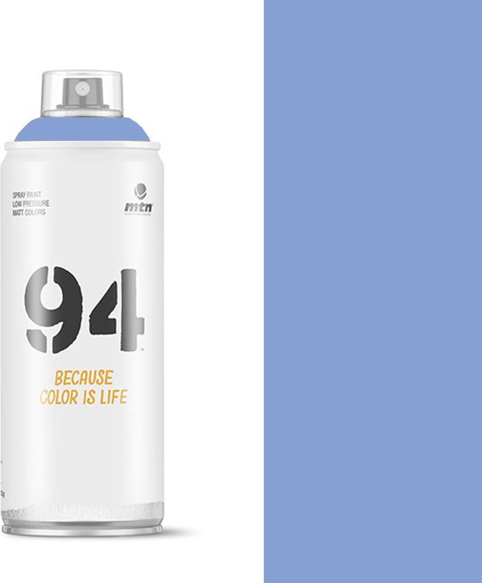 MTN94 Dancer Blue spuitverf - 400ml lage druk en matte afwerking