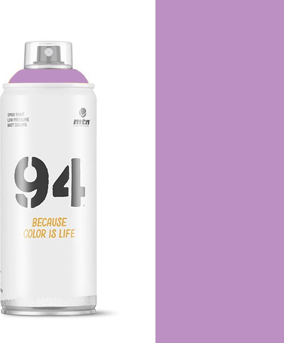 MTN94 Mandala Violet spuitverf - 400ml lage druk en matte afwerking