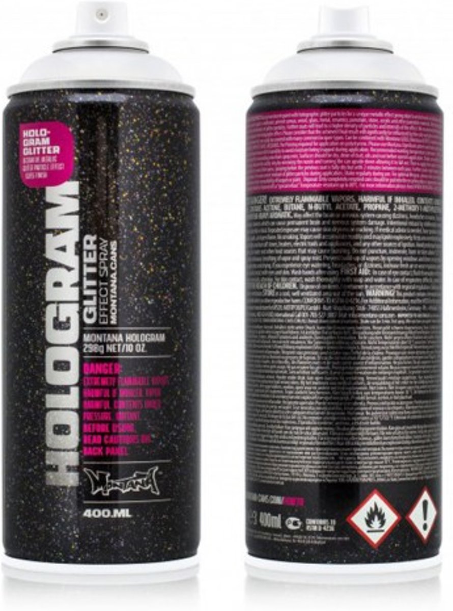 Montana Hologram Glitter Spuitverf - 400ml