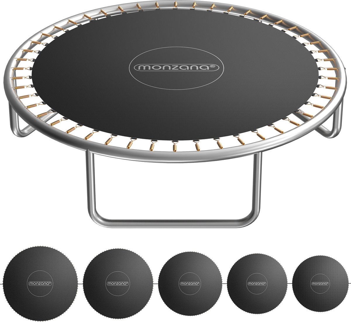   Trampoline Springmat 244cm 48 ogen UV-bestendig Reserveonderdeel