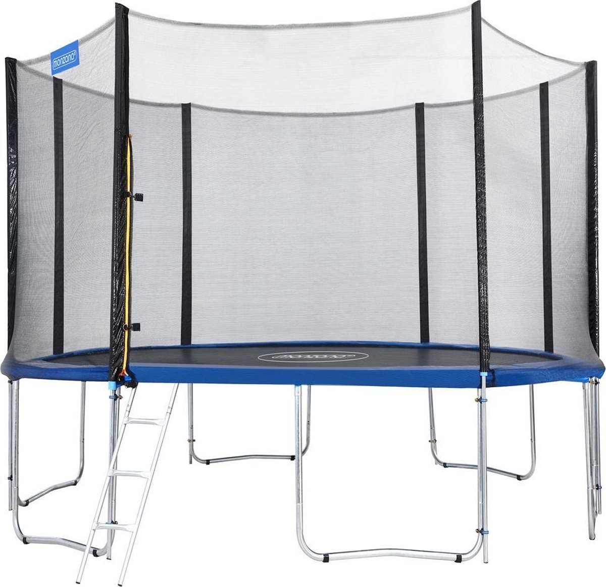 Monzana Trampoline met veiligheidsnet Ø 427 cm - TÜV gecertificeerd