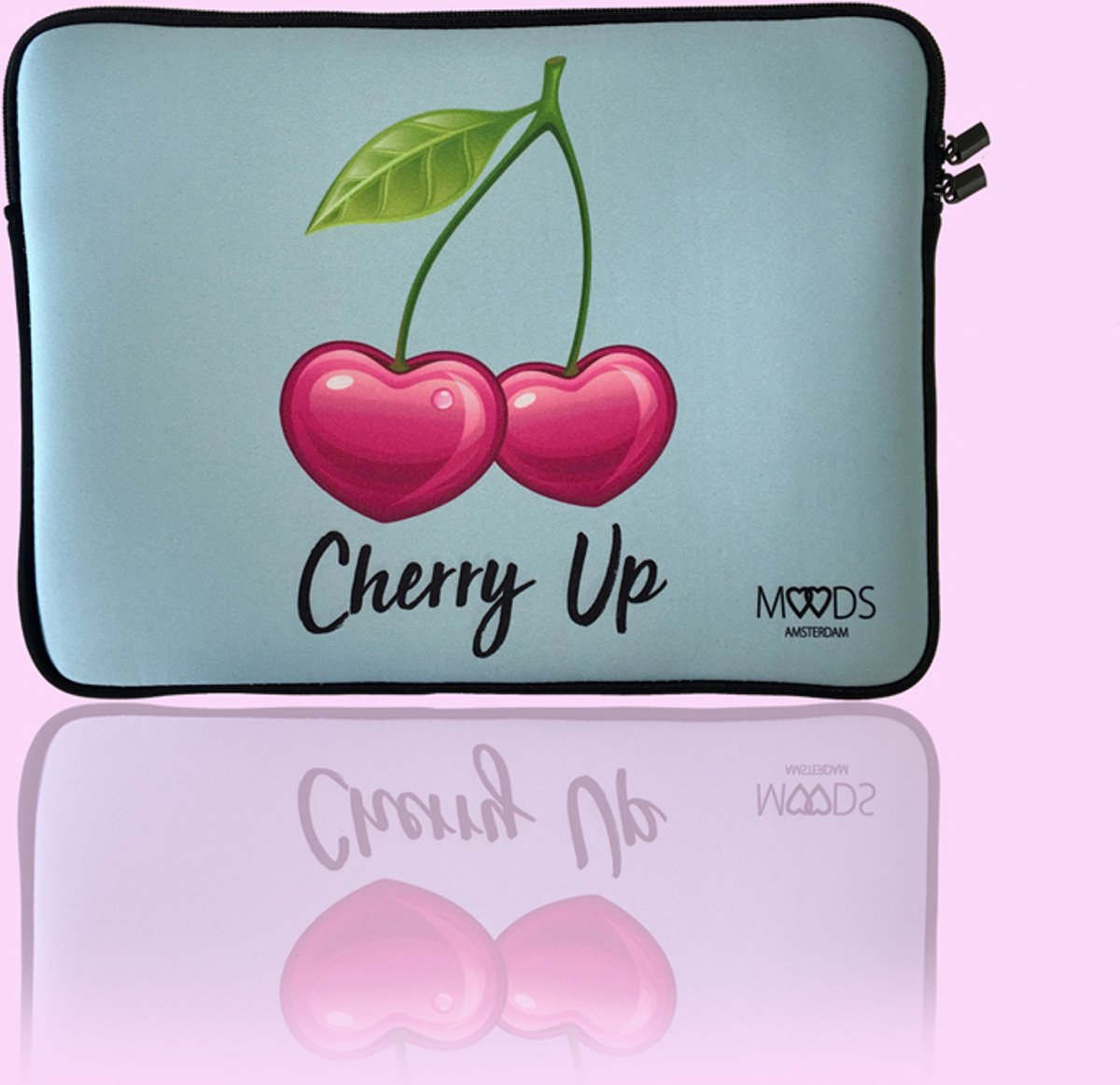 Laptop Sleeve Cherry 13inch - Moods Amsterdam