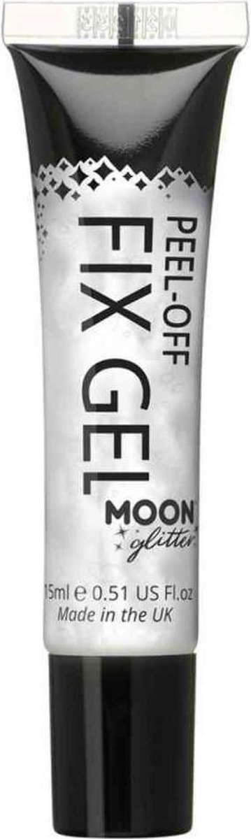 Moon Creations Fix Gel Moon Glitter - Peel-Off Glitter Wit