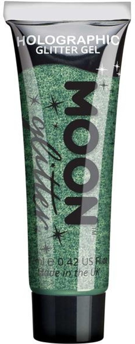 Moon Creations Glitter Holografische Glittergel 12 Ml Groen