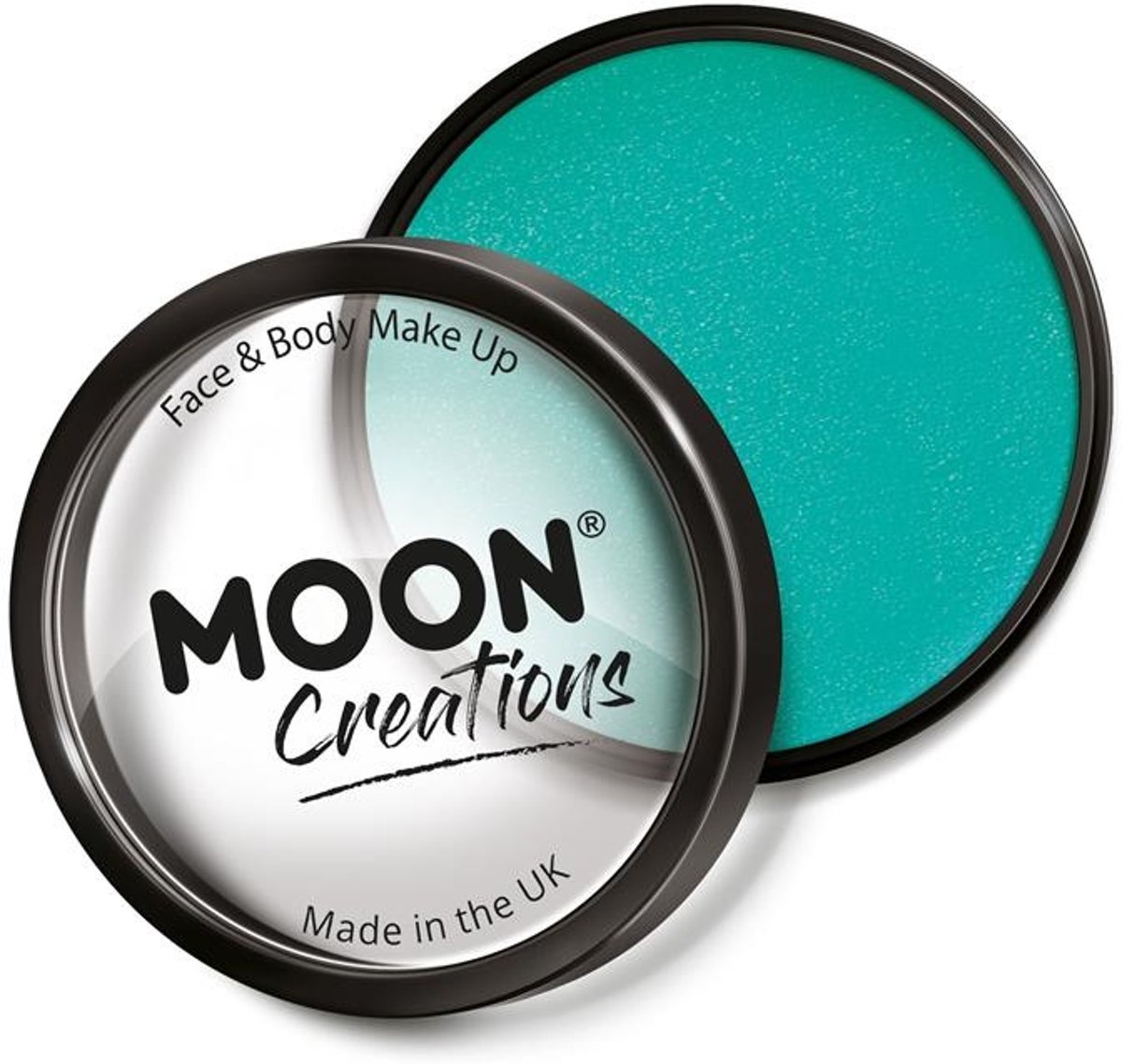 Moon Creations Pro Face Paint Cake Pot Turquoise