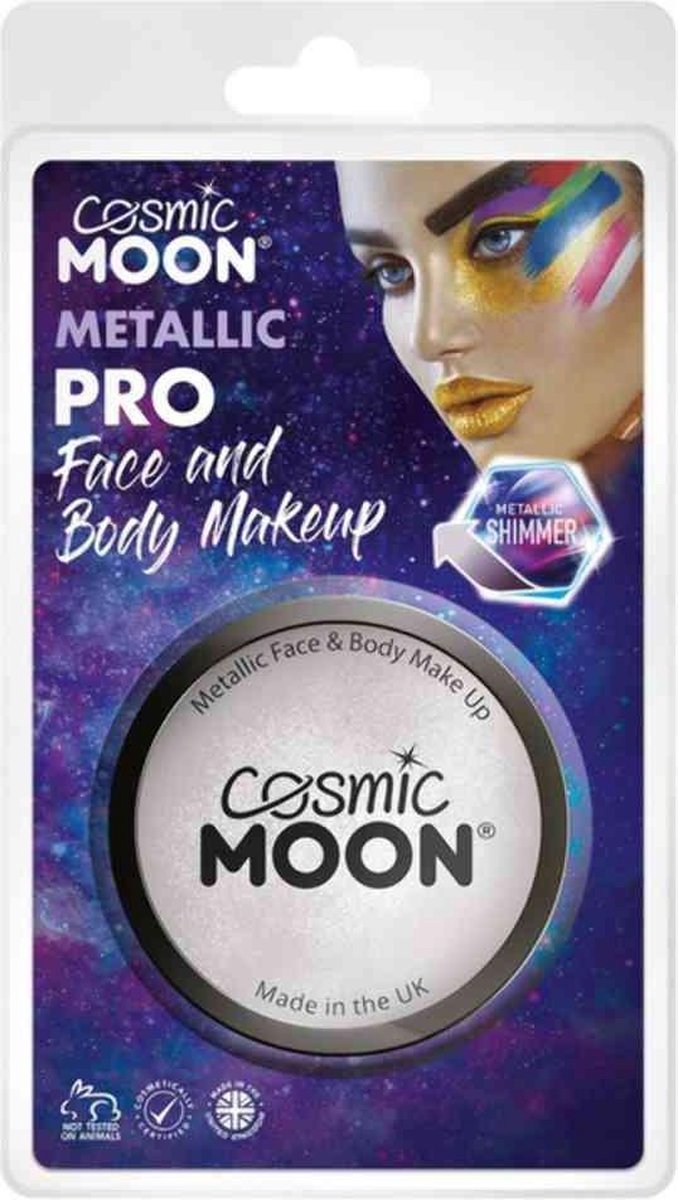 Moon Creations Schmink Cosmic Moon Metallic Zilverkleurig