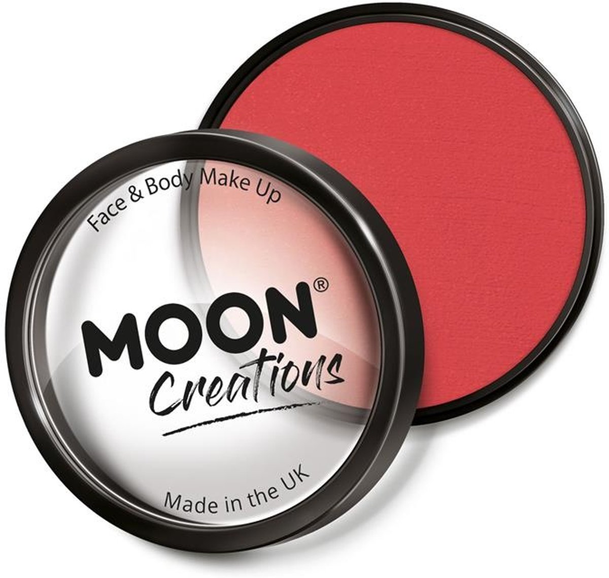 Moon Creations Schmink Pro Face Paint Cake Pots 36 Gram Helderrood