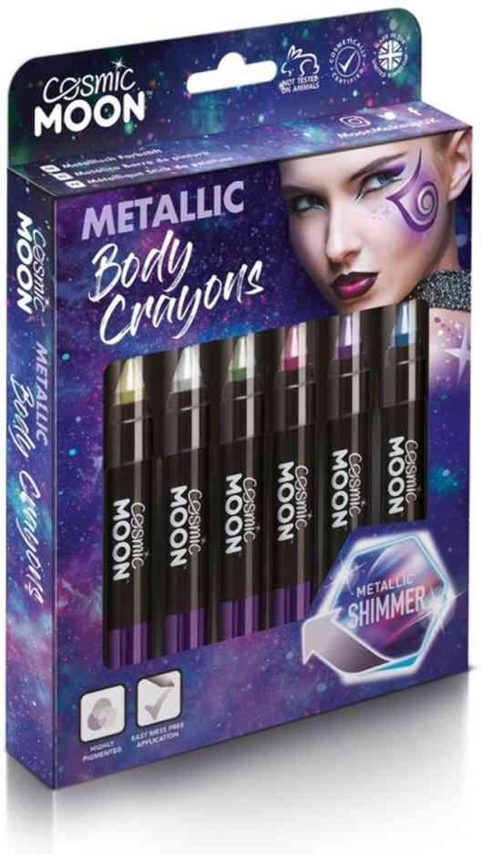 Moon Creations Schmink Stift Cosmic Moon Metallic Set Multicolours