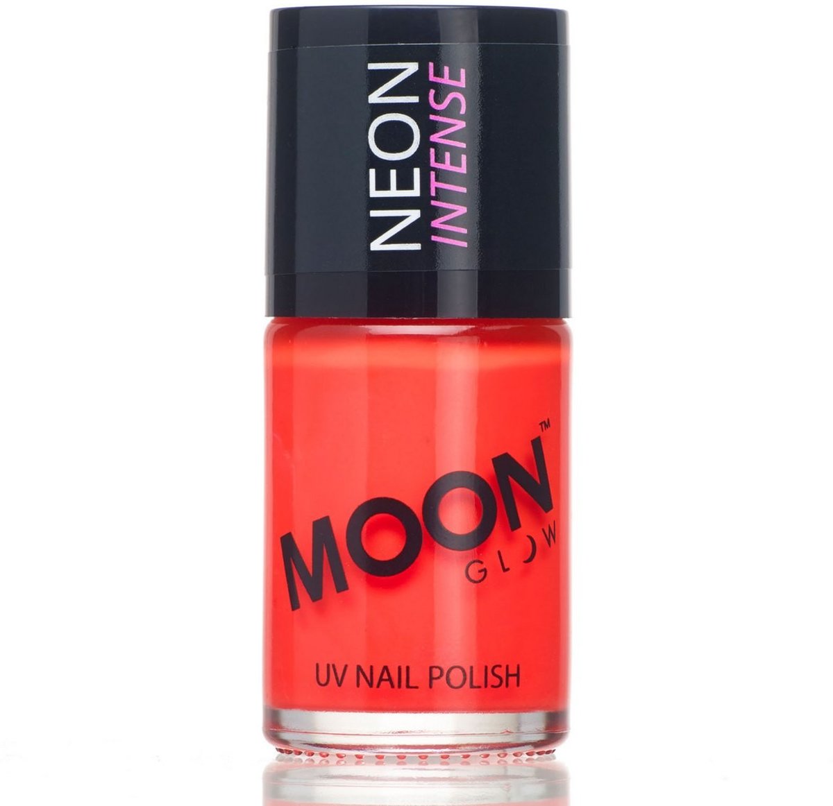 Moon-Glow Neon Nail Polish Rood