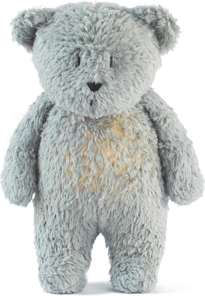 Moonie The Humming Bear Organic - Mineral Grey