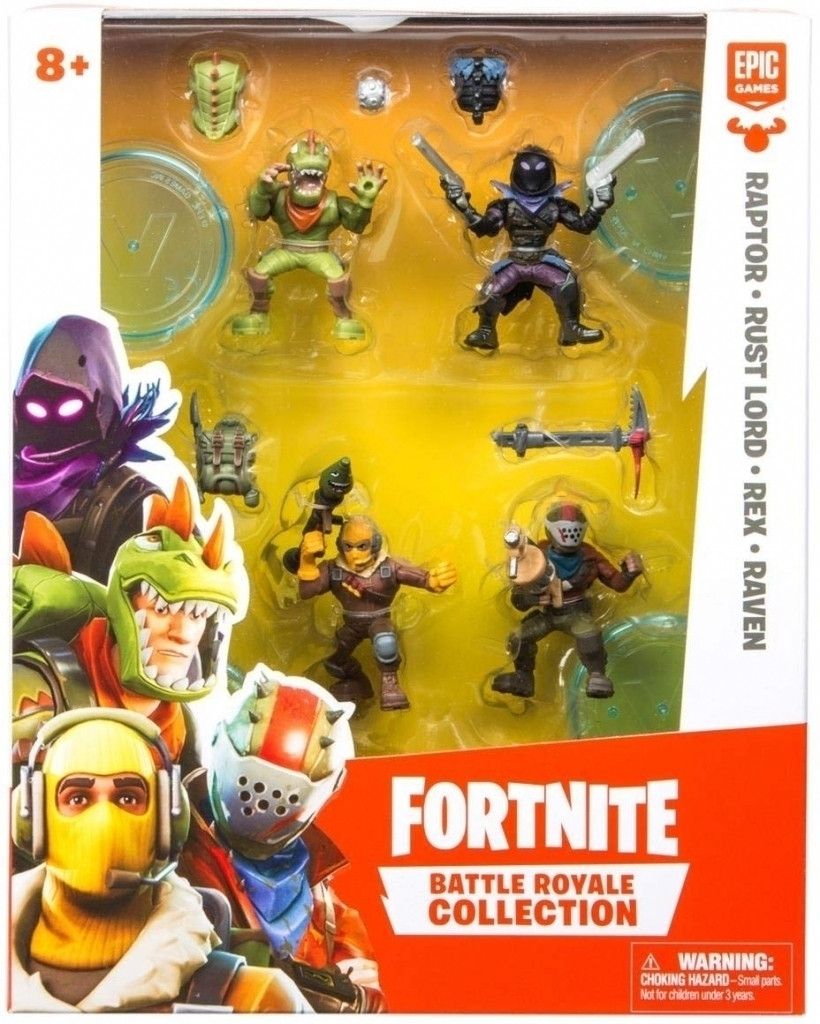 Fortnite Mini Figure - Battle Royale Collection (Raptor/Rust Lord/Rex/Raven)