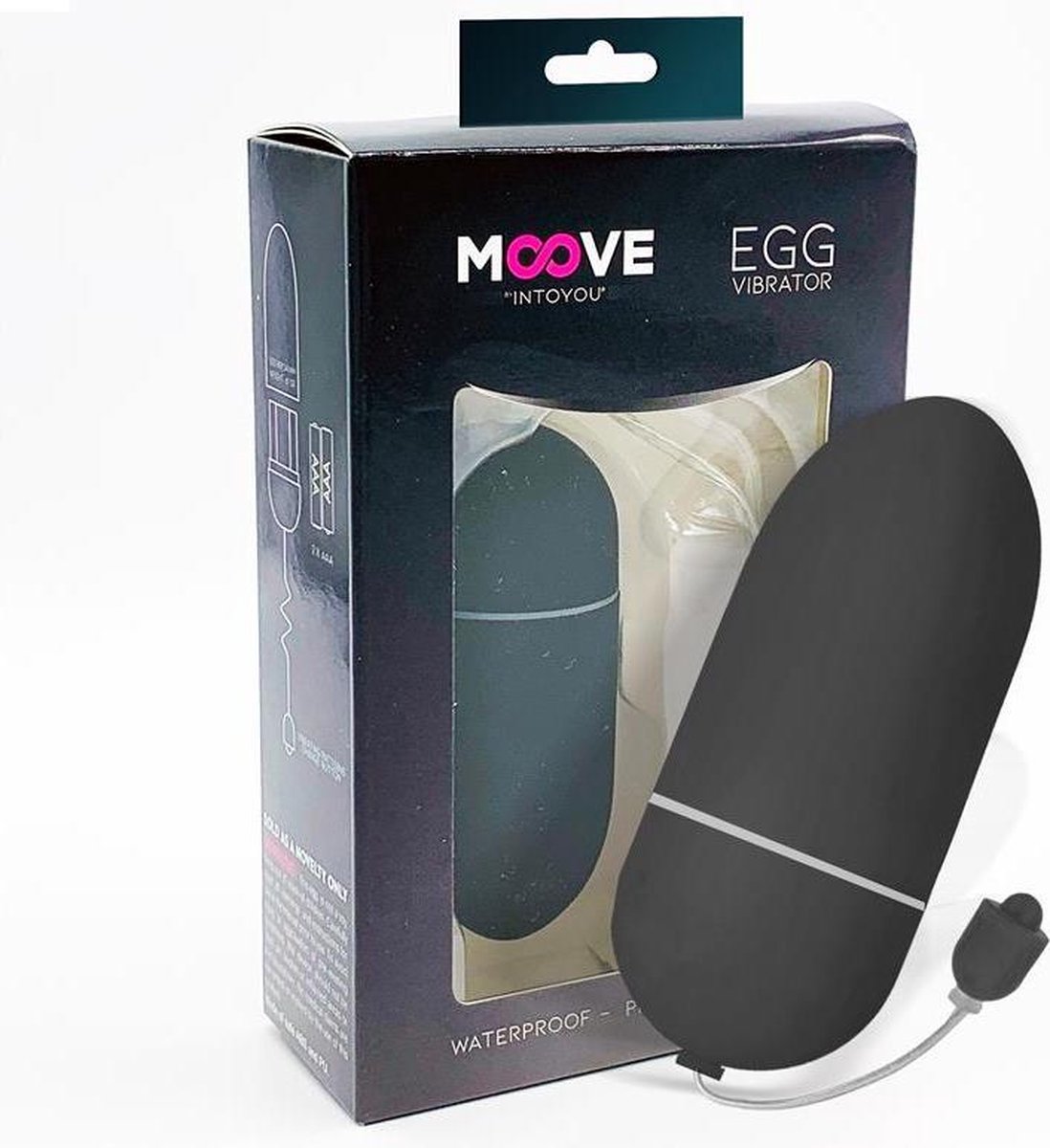 Vibrating Egg 10 Functions Black