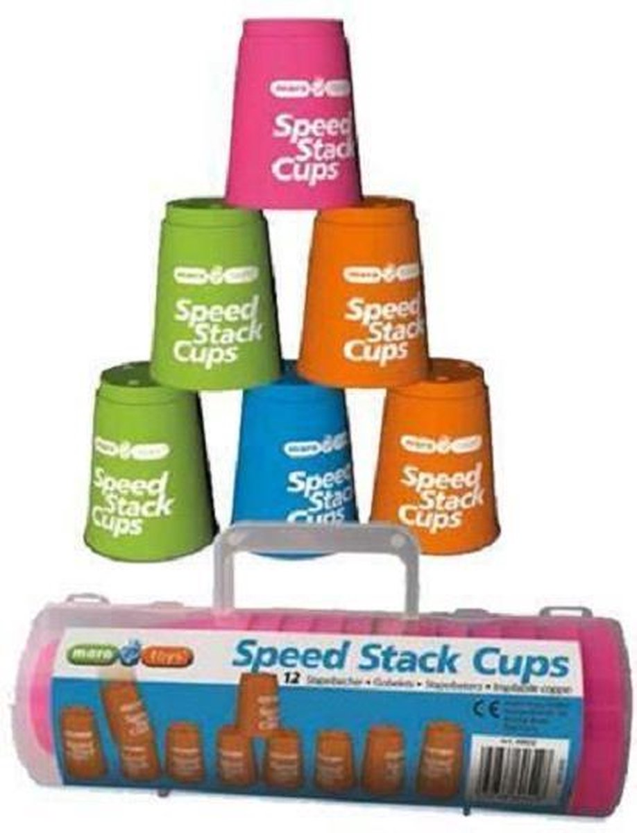 12 Stapelbekers Sport Stack Cups