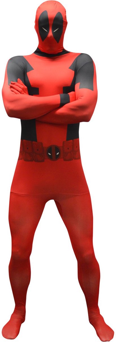 Deadpool Morpshuits™ kostuum voor volwassenen - Verkleedkleding